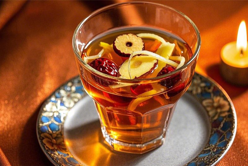 koktail jahe kurma merah
